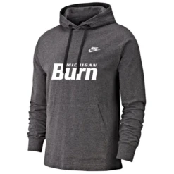 Nike Lightweight Club Pullover Hoodie (D. Gray) -Sports-Football Apparel nike lightweight club pullover hoodie d gray 4