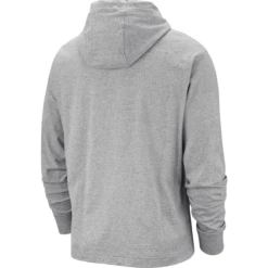 Nike Lightweight Club Pullover Hoodie (Light Gray) -Sports-Football Apparel nike lightweight club pullover hoodie light gray 1