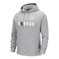 Nike Lightweight Club Pullover Hoodie (Light Gray) -Sports-Football Apparel nike lightweight club pullover hoodie light gray 3