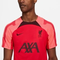 Nike Liverpool 22/23 Strike Training Jersey (Siren Red) -Sports-Football Apparel nike liverpool 22 23 strike training jersey siren 9