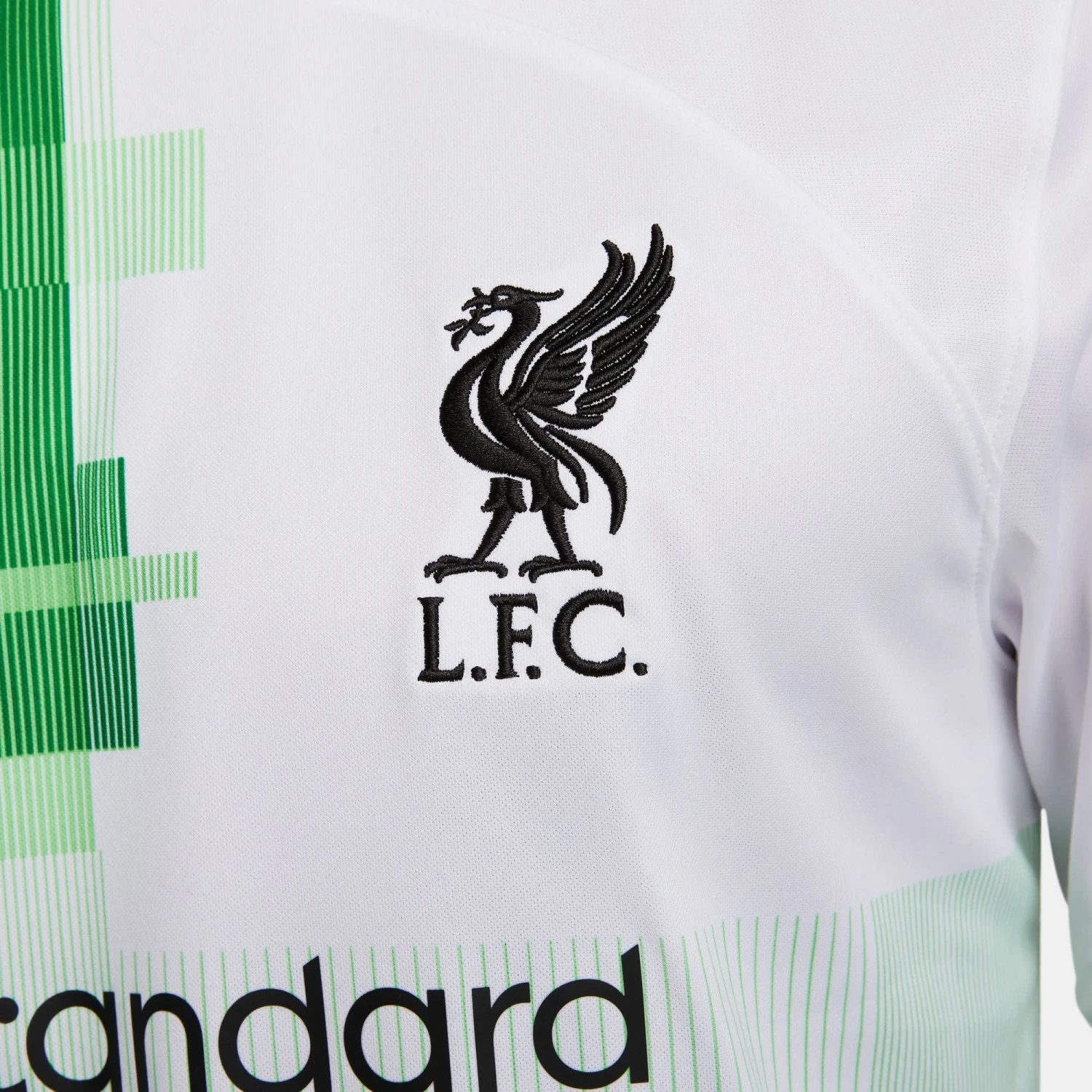 Nike Liverpool 23/24 Away Jersey (White/Green) 10 Nike Liverpool 23/24 Away Jersey (White/Green) - Image 8