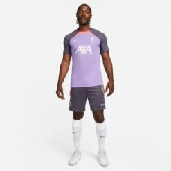 Nike Liverpool 23/24 Training Jersey (Purple) -Sports-Football Apparel nike liverpool 23 24 training jersey purple 6
