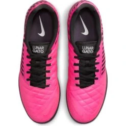 Nike Lunar Gato II Indoor (Pink/Black) -Sports-Football Apparel nike lunar gato ii indoor pink black 5