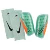 Nike Mercurial Lite Guard (Mint/Orange/Black) -Sports-Football Apparel nike mercurial lite guard mint orange black