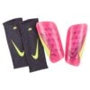 Nike Mercurial Lite Guard (Pink/Volt) -Sports-Football Apparel nike mercurial lite guard pink volt