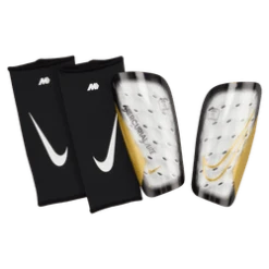 Nike Mercurial Lite Guard (White/Black/Gold)