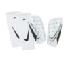 Nike Mercurial Lite Guard (White/White/Black) -Sports-Football Apparel nike mercurial lite guard white white black