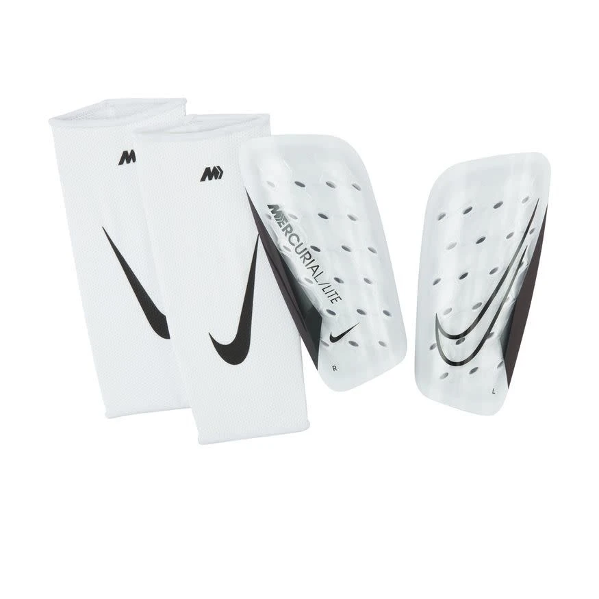 Nike Mercurial Lite Guard (White/White/Black) 3 Nike Mercurial Lite Guard (White/White/Black)