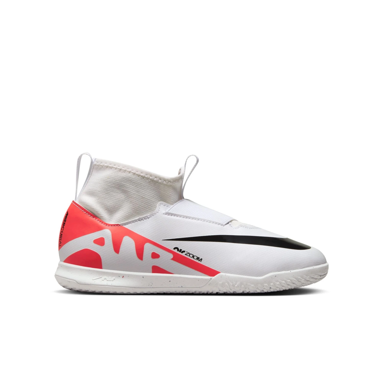 Nike Mercurial Superfly 9 Academy Indoor Jr (White/Crimson) 6 Nike Mercurial Superfly 9 Academy Indoor Jr (White/Crimson) - Image 4