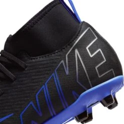 Nike Mercurial Superfly 9 Club FG/MG Jr (Black/Blue) -Sports-Football Apparel nike mercurial superfly 9 club fg mg jr black blue 7
