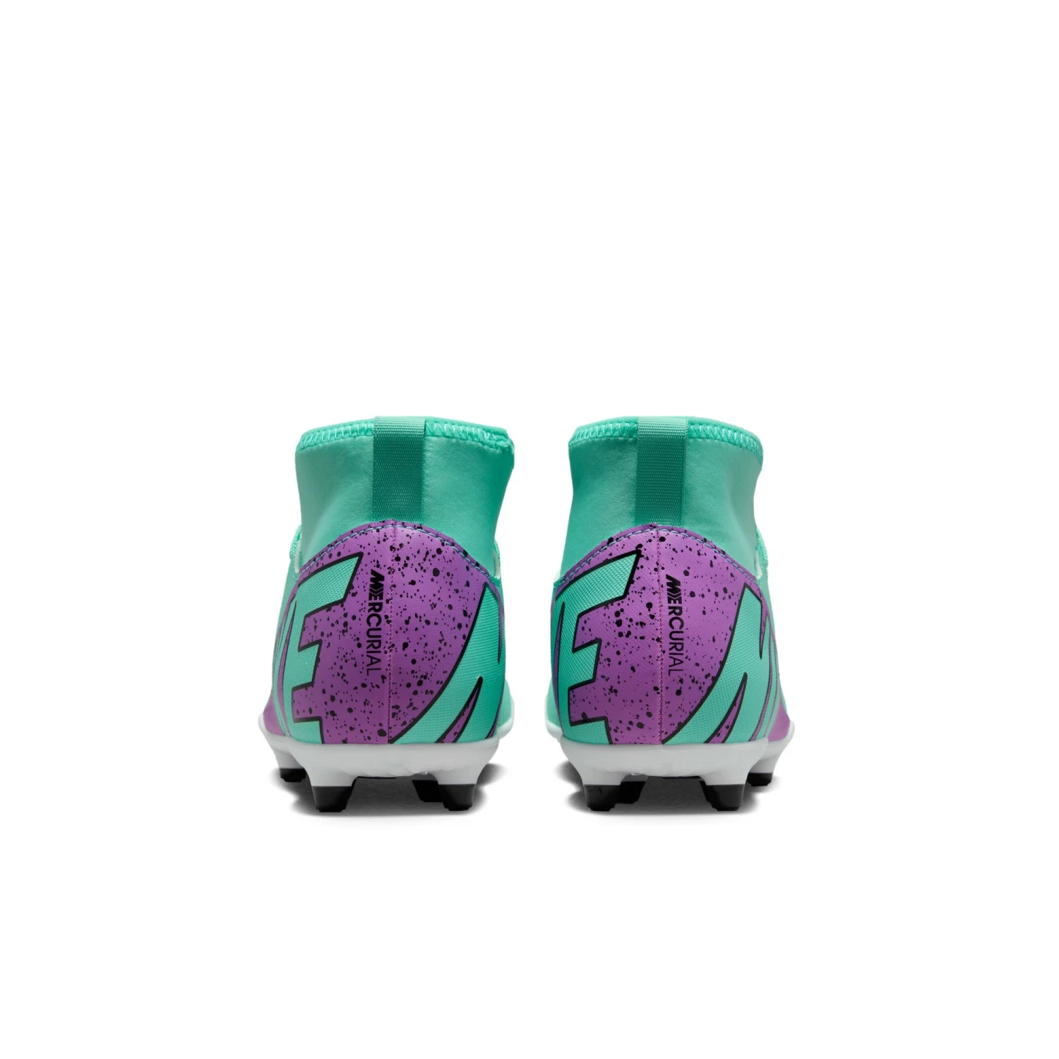 Nike Mercurial Superfly 9 Club FG/MG Jr (Teal/Purple) 4 Nike Mercurial Superfly 9 Club FG/MG Jr (Teal/Purple) - Image 2