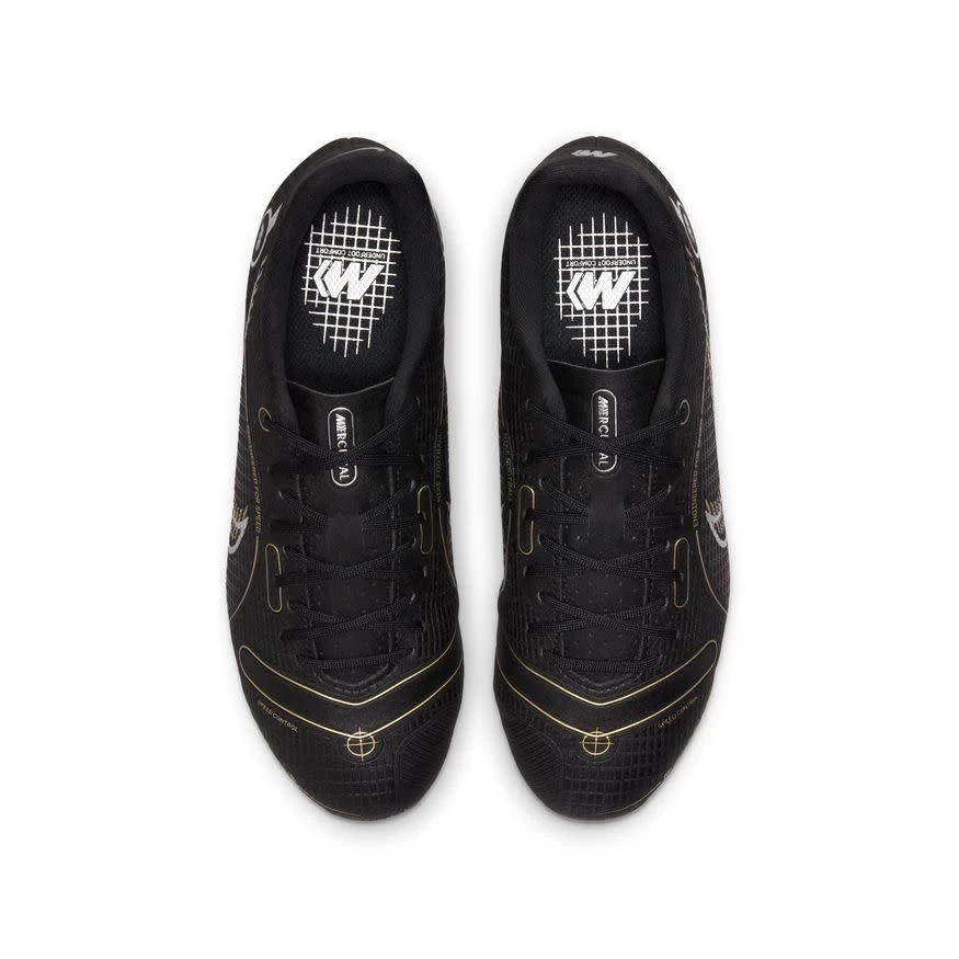Nike Mercurial Vapor 14 Academy FG/MG Jr (Black/Gold) 7 Nike Mercurial Vapor 14 Academy FG/MG Jr (Black/Gold) - Image 5