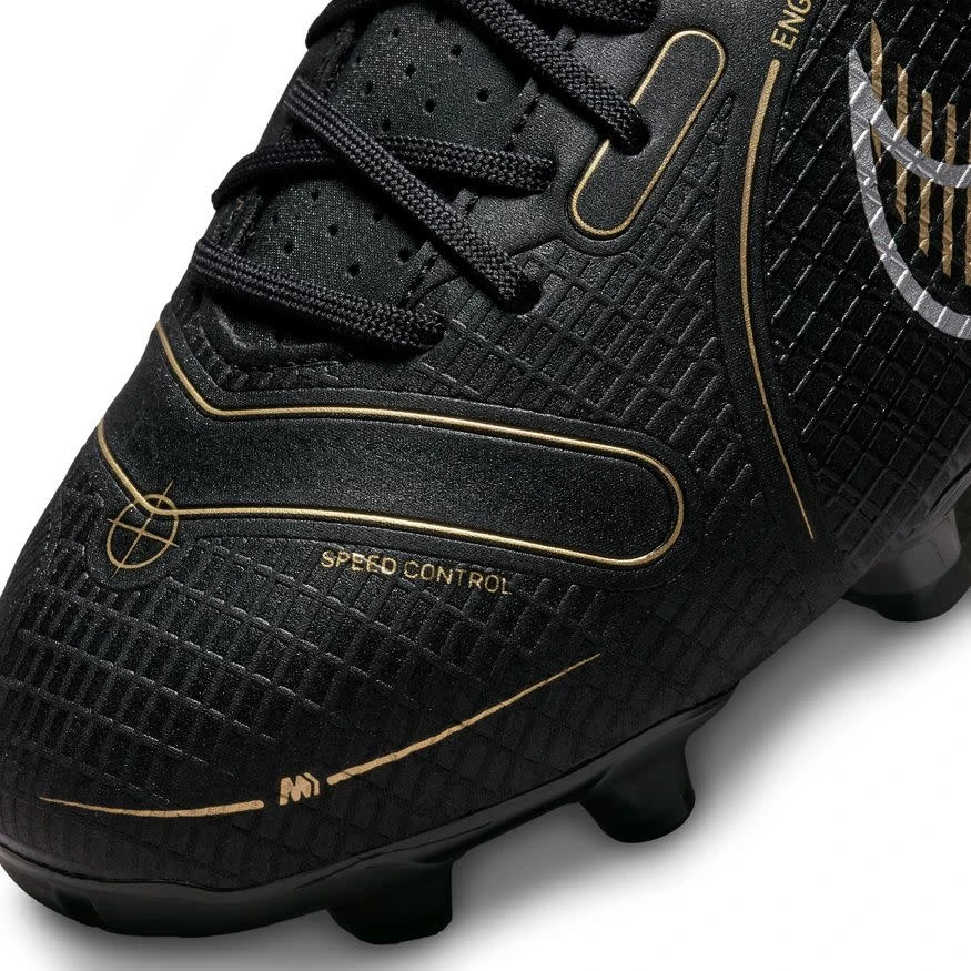 Nike Mercurial Vapor 14 Academy FG/MG Jr (Black/Gold) 11 Nike Mercurial Vapor 14 Academy FG/MG Jr (Black/Gold) - Image 9