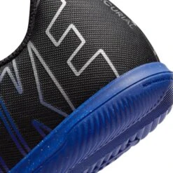 Nike Mercurial Vapor 15 Club Indoor Jr (Black/Blue) -Sports-Football Apparel nike mercurial vapor 15 club indoor jr black blue 7