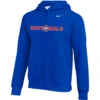 Nike Nationals Club Fleece Hoodie (Blue) -Sports-Football Apparel nike nationals club fleece hoodie blue