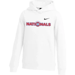Nike Nationals Club Fleece Hoodie (White)