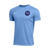 Nike Nationals Park Training Shirt (Sky Blue) -Sports-Football Apparel nike nationals park training shirt sky blue