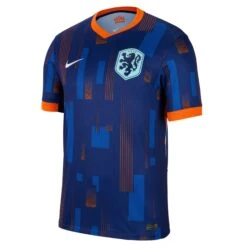 Nike Netherlands 2024 Away Jersey (Blue) -Sports-Football Apparel nike netherlands 2024 away jersey blue 2