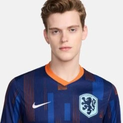 Nike Netherlands 2024 Away Jersey (Blue) -Sports-Football Apparel nike netherlands 2024 away jersey blue 4