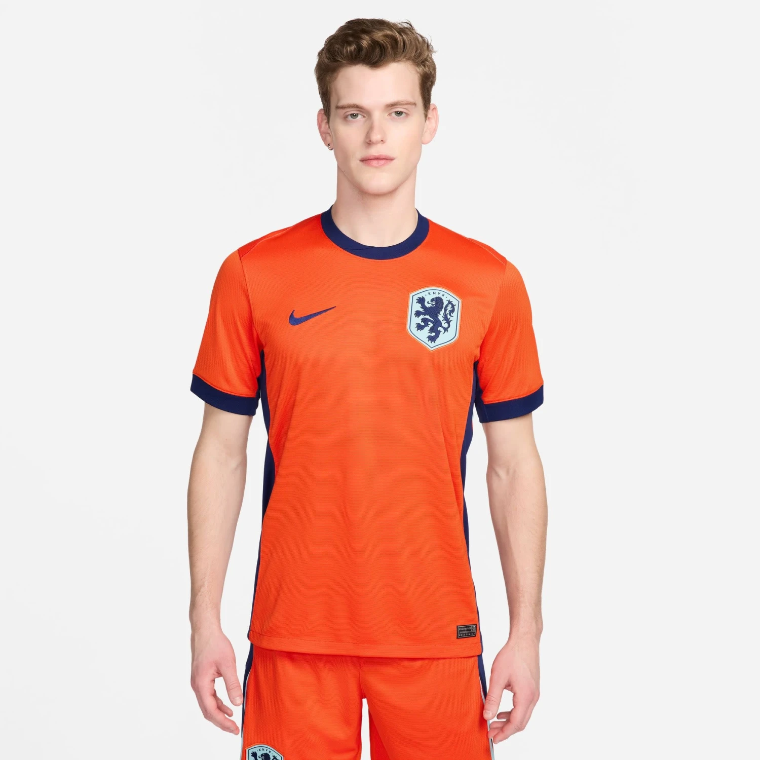 Nike Netherlands 2024 Home Jersey (Orange) 3 Nike Netherlands 2024 Home Jersey (Orange)