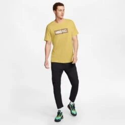 Nike "Nike FC" Se11 Tee (Gold) -Sports-Football Apparel nike nike fc se11 tee gold 2