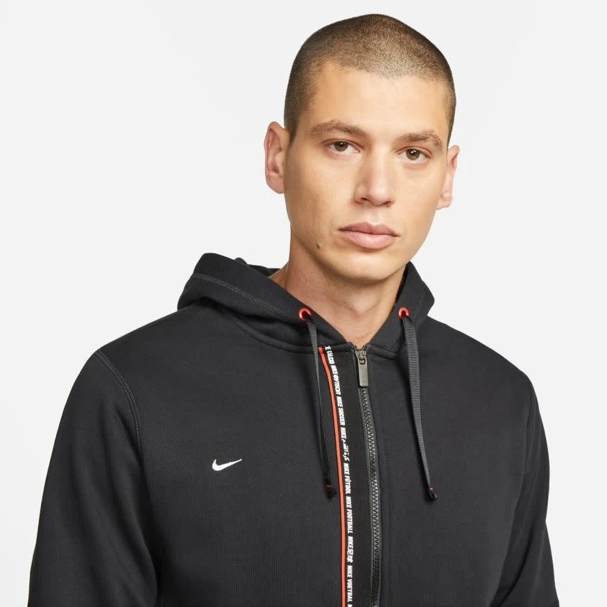 Nike "Nike FC" Tribuna Full Zip Hoodie (Black) 14 Nike "Nike FC" Tribuna Full Zip Hoodie (Black) - Image 12