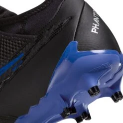 Nike Phantom GX Academy DF FG/MG (Black/Blue) -Sports-Football Apparel nike phantom gx academy df fg mg black blue 7