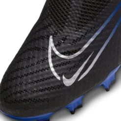 Nike Phantom GX Academy DF FG/MG (Black/Blue) -Sports-Football Apparel nike phantom gx academy df fg mg black blue 9