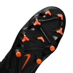 Nike Phantom GX Academy DF FG/MG (Black/Orange) -Sports-Football Apparel nike phantom gx academy df fg mg black orange 8