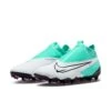 Nike Phantom GX Academy DF FG/MG (White/Teal) -Sports-Football Apparel nike phantom gx academy df fg mg white teal