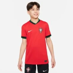Nike Portugal 2024 Home Jersey Youth (Red) 14 Nike Portugal 2024 Home Jersey Youth (Red) -Sports-Football Apparel nike portugal 2024 home jersey youth red 2
