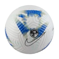 Nike Premier League Academy Ball 23/24 (White/Racer Blue) -Sports-Football Apparel nike premier league academy ball 23 24 white racer 1