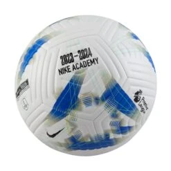 Nike Premier League Academy Ball 23/24 (White/Racer Blue) -Sports-Football Apparel nike premier league academy ball 23 24 white racer 2