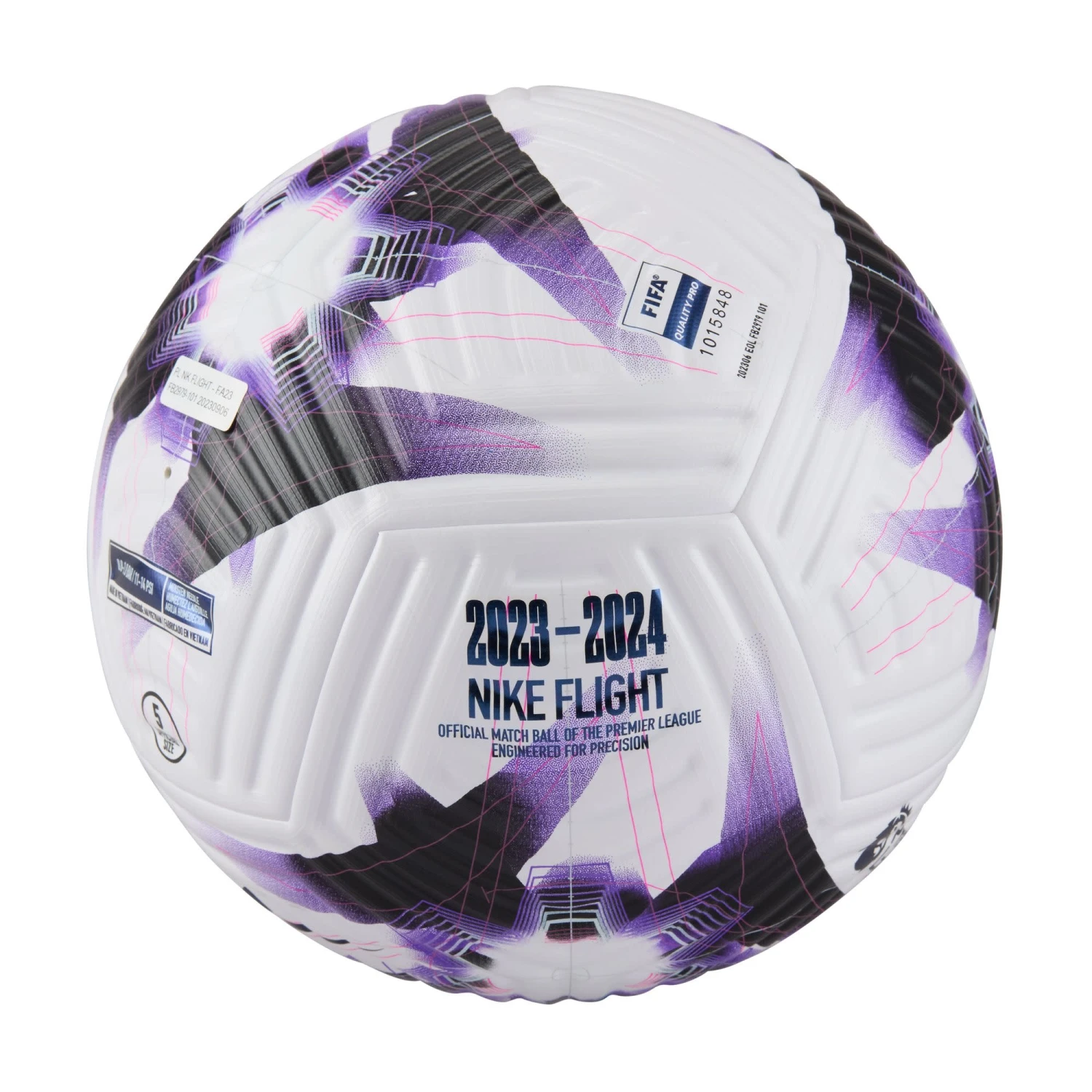 Nike Premier League Flight Ball 23/24 (White/Purple) 3 Nike Premier League Flight Ball 23/24 (White/Purple)