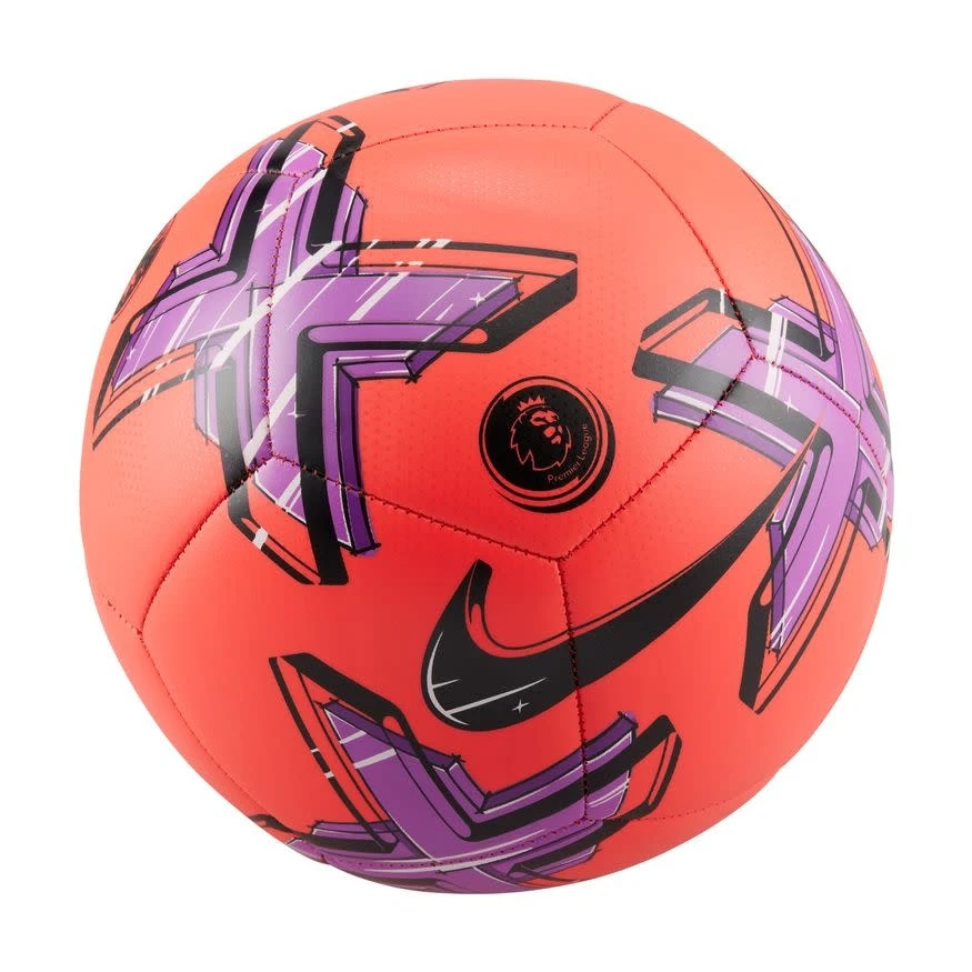 Nike Premier League Pitch Ball 22/23 (Red/Purple) 5 Nike Premier League Pitch Ball 22/23 (Red/Purple) - Image 3