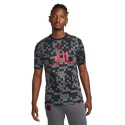 Nike PSG 21/22 Prematch Jersey (Black/Red)
