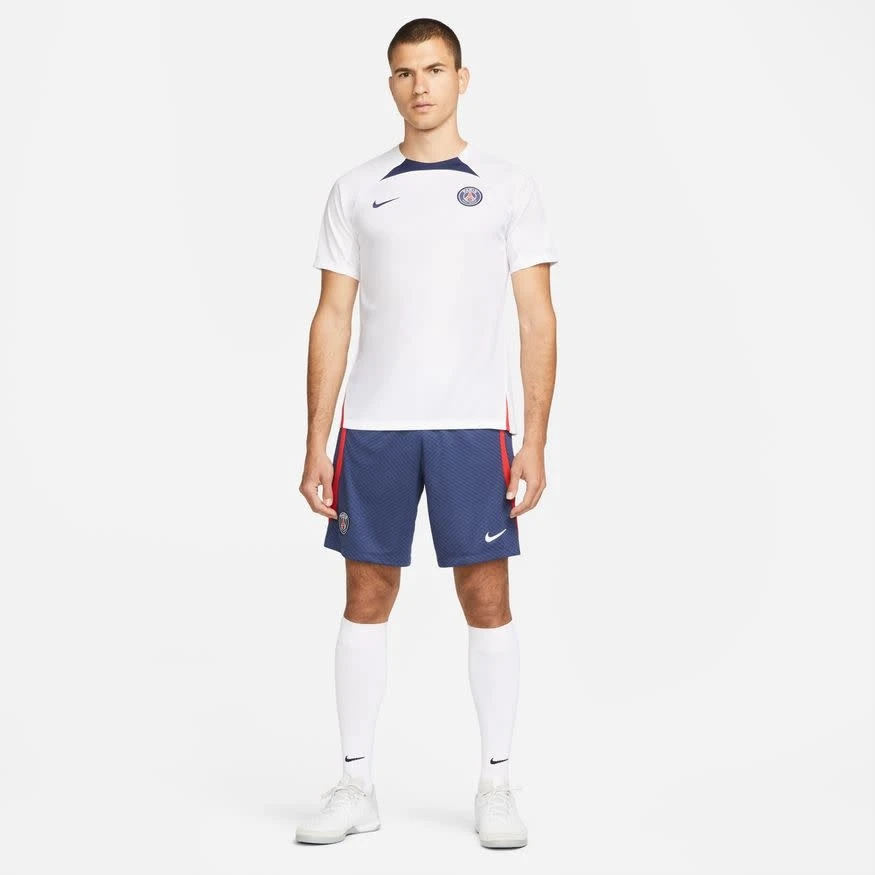 Nike PSG 22/23 Strike Training Jersey (White/Navy) 9 Nike PSG 22/23 Strike Training Jersey (White/Navy) - Image 7