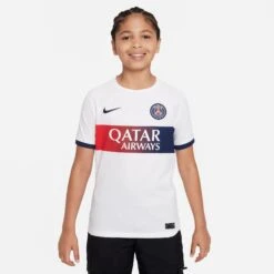 Nike PSG 23/24 Away Jersey Youth (White) 13 Nike PSG 23/24 Away Jersey Youth (White) -Sports-Football Apparel nike psg 23 24 away jersey youth white 2