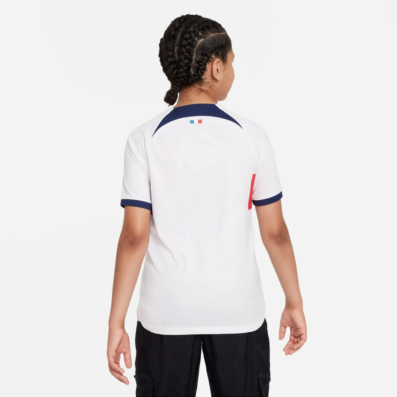 Nike PSG 23/24 Away Jersey Youth (White) 6 Nike PSG 23/24 Away Jersey Youth (White) - Image 4