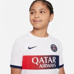 Nike PSG 23/24 Away Jersey Youth (White) 15 Nike PSG 23/24 Away Jersey Youth (White) -Sports-Football Apparel nike psg 23 24 away jersey youth white 4
