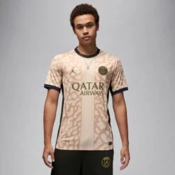 Nike PSG 23/24 Fourth Jersey (Tan/Green) 12 Nike PSG 23/24 Fourth Jersey (Tan/Green) -Sports-Football Apparel nike psg 23 24 fourth jersey tan green 2