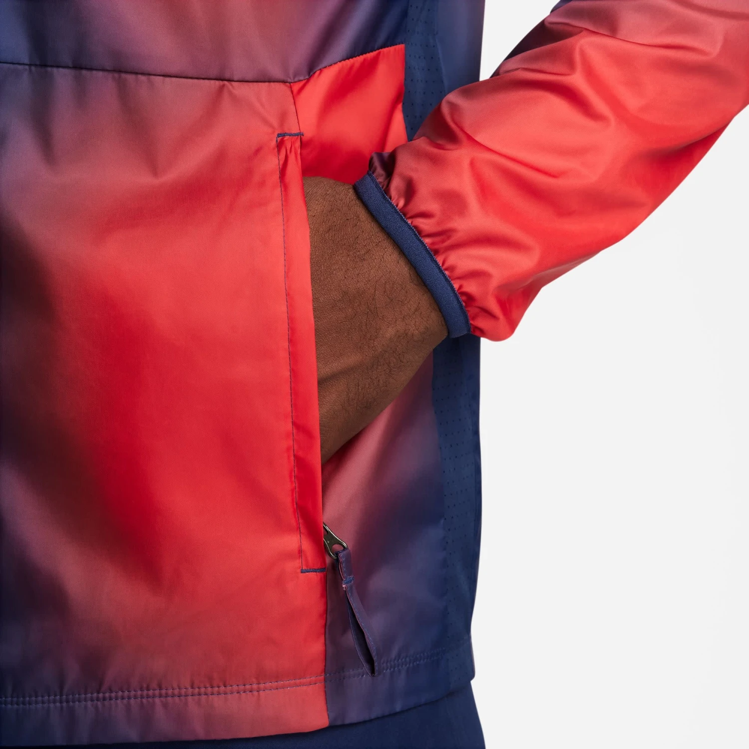 Nike PSG 23/24 Repel Academy Full Zip Jacket (Navy/Red) 7 Nike PSG 23/24 Repel Academy Full Zip Jacket (Navy/Red) - Image 5