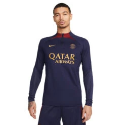 Nike PSG 23/24 Strike Drill Top 1/4 Zip (Navy/Maroon)
