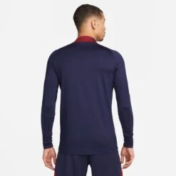 Nike PSG 23/24 Strike Drill Top 1/4 Zip (Navy/Maroon) -Sports-Football Apparel nike psg 23 24 strike drill top 1 4 zip navy maroo 7