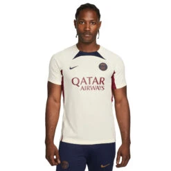 Nike PSG 23/24 Strike Training Jersey (Sand/Navy)