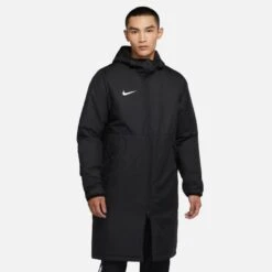 Nike Repel Park 20 Parka Jacket (Black) -Sports-Football Apparel nike repel park 20 parka jacket black 4