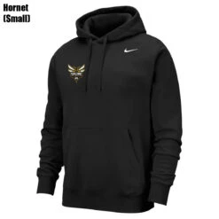 Nike Saline Sportswear Club Fleece Hoodie Youth (Black) -Sports-Football Apparel nike saline sportswear club fleece hoodie youth bl 11