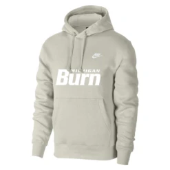 Nike Team Club Pullover Hoodie (Tan) -Sports-Football Apparel nike team club pullover hoodie tan 3