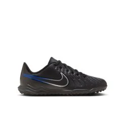 Nike Tiempo Legend 10 Club Turf Jr (Black/Blue) -Sports-Football Apparel nike tiempo legend 10 club turf jr black blue 4