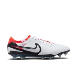 Nike Tiempo Legend 10 Elite FG (White/Crimson/Black) -Sports-Football Apparel nike tiempo legend 10 elite fg white crimson black 3